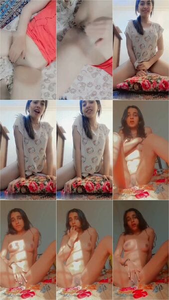 Desi Cutie Smooth Pussy With Her Fingers