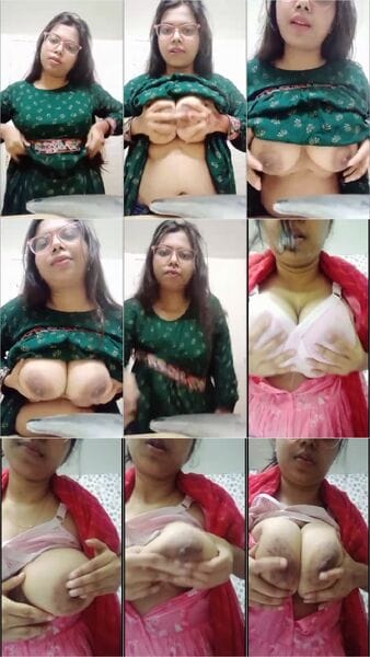 HORNY SEXY BENGALI GIRL PLAYING WITH TITS